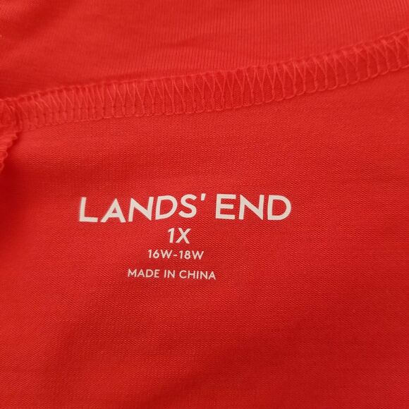 Lands' End Top Cowl neckline, Batwing sleeve - Size 1X - Picture 6 of 6